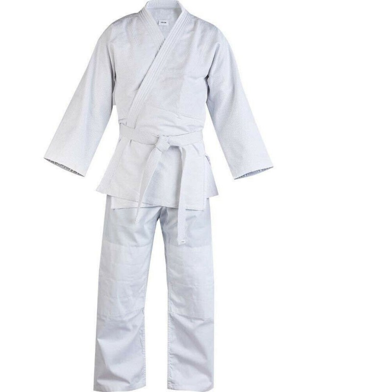 Judo Uniform, Single Weave 450 gram White kids/Adults